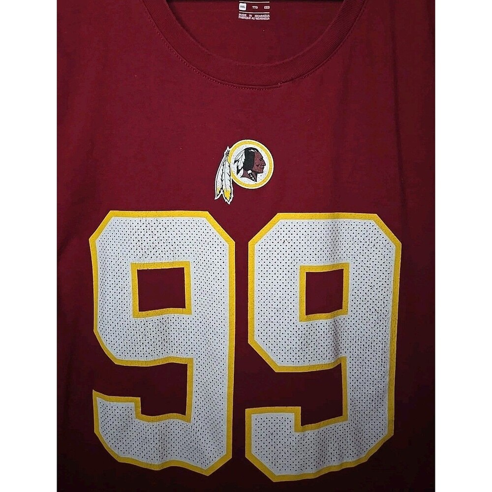Washington Redskins Nike Tee, Chase Young #99 Men's XXL T-shirt - Picture 4 of 9